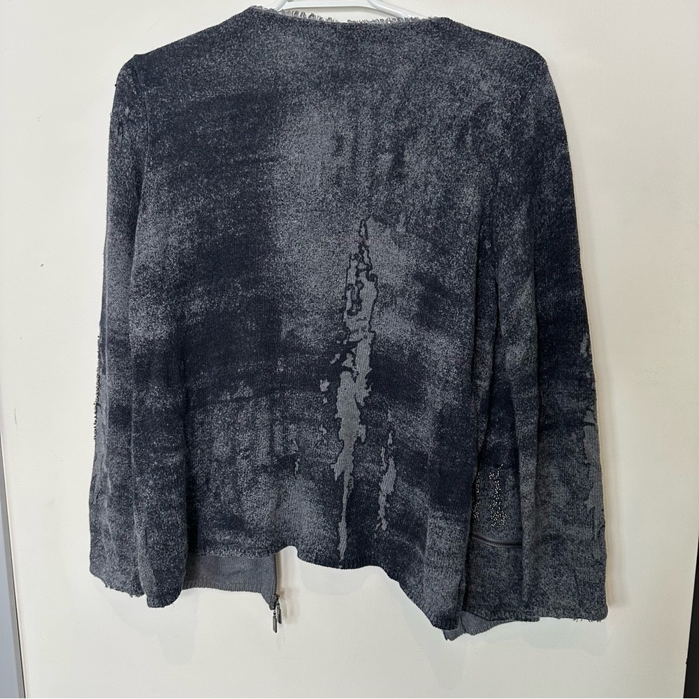 Monari Italia zip up long sleeve sweater jacket - Picture 14 of 14